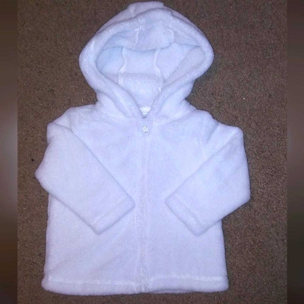 Child of mine by Carter’s fleece cozy baby zipped sweater